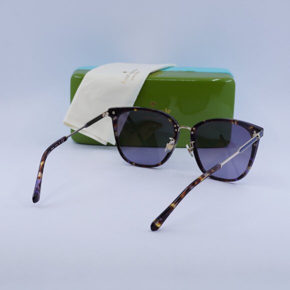 Final Price! Kate Spade MAEVE/F/S 0JBW GB Havana/Grey Sunglasses - Picture 10 of 10